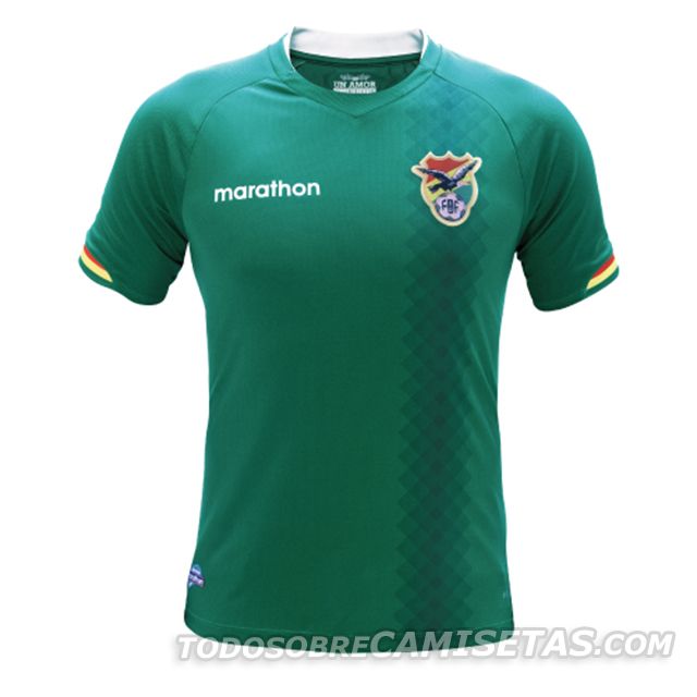 Camiseta Bolivia eliminatorias Rusia 2018